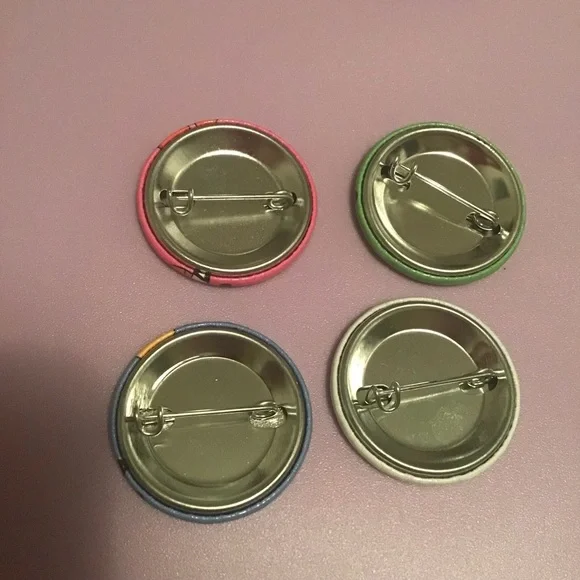 PowerPuff Girls Button Pins - Picture 2 of 3